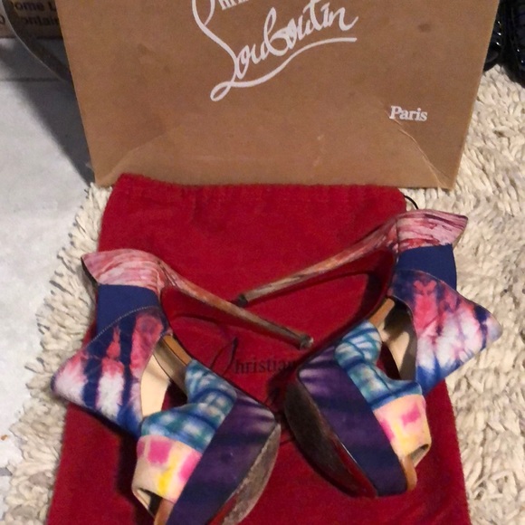 Bazin Pitiou Multi color platform - Picture 2 of 4